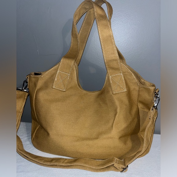 BRAND NEW TAN TRUE RELIGION TOTE BAG - Picture 2 of 3
